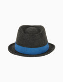 Cappello uomo feltro grigio tinta unita - Gallo 1927 - Official Online Shop