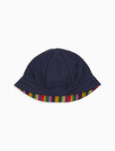 Cappello donna antipioggia blu tinta unita - Gallo 1927 - Official Online Shop