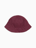 Cappello uomo antipioggia bordò tinta unita - Gallo 1927 - Official Online Shop
