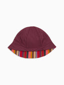 Cappello uomo antipioggia bordò tinta unita - Gallo 1927 - Official Online Shop