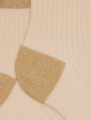 Calze cortissime donna poliammide twin rib bianco con effetto scintillante - Gallo 1927 - Official Online Shop