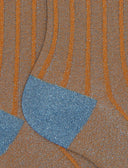 Calze corte donna twin rib spaziata con effetto scintillante arancio - Gallo 1927 - Official Online Shop