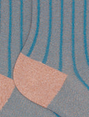 Calze corte donna twin rib spaziata con effetto scintillante verde - Gallo 1927 - Official Online Shop