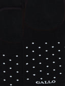 Solette donna cotone leggerissimo nero fantasia pois - Gallo 1927 - Official Online Shop