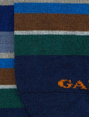 Solette uomo cotone righe multicolor blu - Gallo 1927 - Official Online Shop
