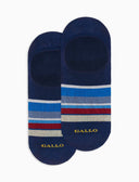 Solette uomo cotone leggerissimo blu royal righe multicolor - Gallo 1927 - Official Online Shop