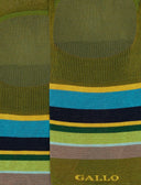 Solette uomo cotone leggerissimo cactus righe multicolor - Gallo 1927 - Official Online Shop