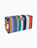 Pochette bauletto unisex righe multicolor bianco - Gallo 1927 - Official Online Shop