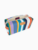 Pochette bauletto unisex righe multicolor bianco - Gallo 1927 - Official Online Shop