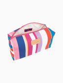 Pochette bauletto unisex righe multicolor bianco - Gallo 1927 - Official Online Shop