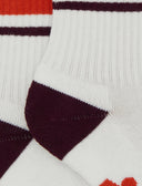 Calze corte bambino spugna di cotone bianco con scritta gallo - Gallo 1927 - Official Online Shop