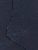 Calze corte donna lurex oltremare tinta unita
