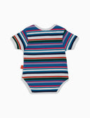 Body bambino cotone righe multicolor bianco - Gallo 1927 - Official Online Shop