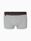 Boxer basico intimo cotone grigio melange tinta unita - Gallo 1927 - Official Online Shop