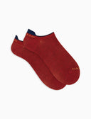 Sneakers uomo cotone bordò tinta unita - Gallo 1927 - Official Online Shop