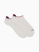 Sneakers uomo cotone bianco tinta unita - Gallo 1927 - Official Online Shop