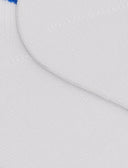 Sneakers uomo cotone leggero bianche tinta unita
