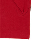 Guanti uomo pile rosso righe multicolor - Gallo 1927 - Official Online Shop