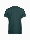 T-shirt uomo cotone tinta unita e taschino multicolor verde - Gallo 1927 - Official Online Shop