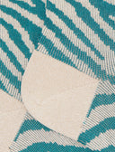 Calze corte donna cotone fantasia zebrato con effetto scintillante beige - Gallo 1927 - Official Online Shop