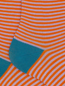 Calze corte donna cotone e lurex righe windsor lurex viola - Gallo 1927 - Official Online Shop