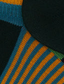 Sneakers donna cotone azzurro righe multicolor e windsor - Gallo 1927 - Official Online Shop