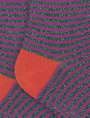 Calze corte bambino cotone e lurex verde righe windsor - Gallo 1927 - Official Online Shop