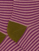 Calze corte bambino cotone rosa righe windsor effetto scintillante - Gallo 1927 - Official Online Shop