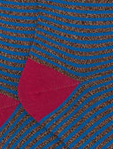 Calze corte bambino cotone e lurex marrone righe windsor - Gallo 1927 - Official Online Shop