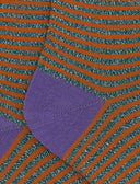 Calze corte bambino cotone verde righe windsor effetto scintillante - Gallo 1927 - Official Online Shop