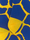 Calze lunghe donna cotone leggero narciso fantasia giraffa - Gallo 1927 - Official Online Shop