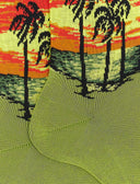 Calze corte uomo cotone leggero erba fantasia spiaggia - Gallo 1927 - Official Online Shop
