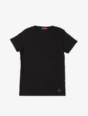 T-shirt girocollo unisex cotone nero tinta unita - Gallo 1927 - Official Online Shop