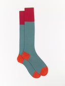 Calze lunghe uomo cotone onda fantasia rombi - Gallo 1927 - Official Online Shop