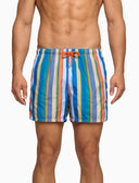 Boxer mare uomo righe multicolor azzurro - Gallo 1927 - Official Online Shop