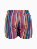 Boxer mare uomo righe multicolor rosso - Gallo 1927 - Official Online Shop