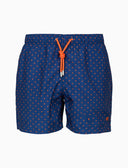 Boxer mare uomo fantasia pois blu - Gallo 1927 - Official Online Shop