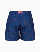 Boxer mare uomo fantasia pois blu - Gallo 1927 - Official Online Shop