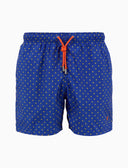 Boxer mare uomo fantasia pois blu - Gallo 1927 - Official Online Shop