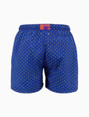 Boxer mare uomo fantasia pois blu - Gallo 1927 - Official Online Shop