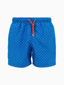 Boxer mare uomo fantasia pois azzurro - Gallo 1927 - Official Online Shop