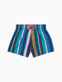 Boxer mare bambino righe multicolor blu - Gallo 1927 - Official Online Shop