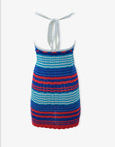 Mini abito donna cotone ciliegia righe di diverse dimensioni - Gallo 1927 - Official Online Shop