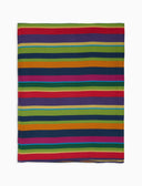 Sciarpa leggera unisex blu righe multicolor - Gallo 1927 - Official Online Shop