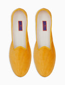 Friulane unisex velluto ocra tinta unita - Gallo 1927 - Official Online Shop