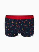 Boxer intimo uomo cotone blu navy fantasia padel - Gallo 1927 - Official Online Shop