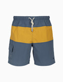 Boxer mare uomo tinta unita blu con con contrasti - Gallo 1927 - Official Online Shop