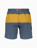 Boxer mare uomo tinta unita blu con con contrasti - Gallo 1927 - Official Online Shop
