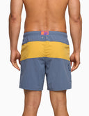 Boxer mare uomo tinta unita blu con con contrasti - Gallo 1927 - Official Online Shop