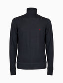 Pull dolcevita uomo lana grigio tinta unita - Gallo 1927 - Official Online Shop